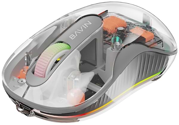 Фото - Мышь беспроводная Bavin G-K-992 RGB Wireless Gray