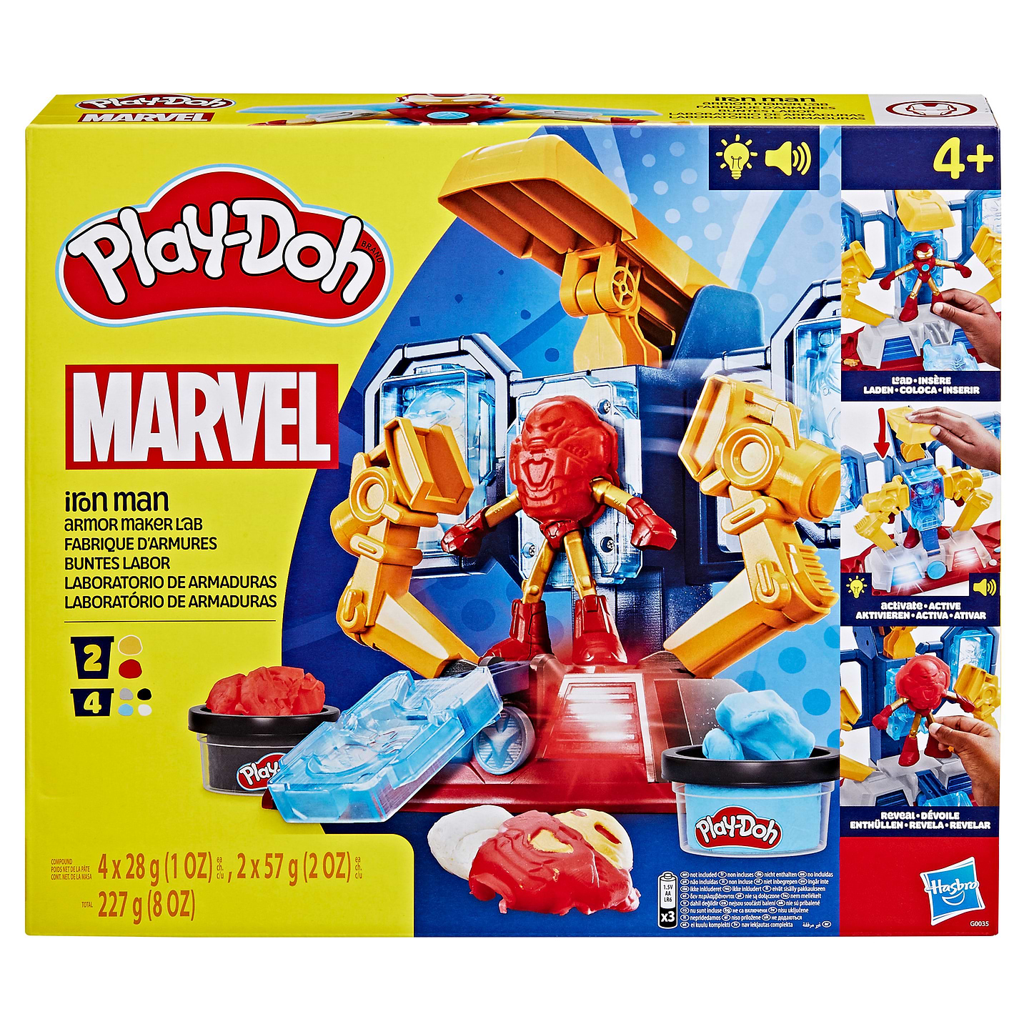 Набори для ліплення Hasbro Play-Doh ''Залізна людина'' (G0035)