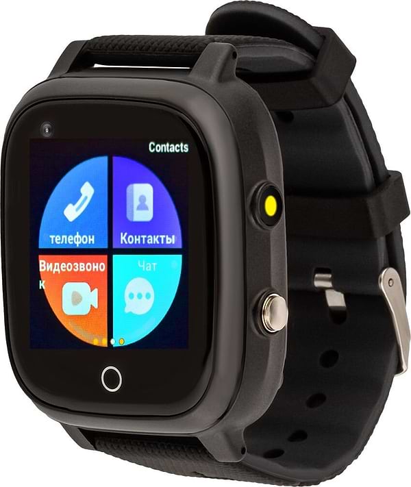Фото - Уцінка - Дитячий годинник AmiGo GO005 4G WIFI Thermometer Black #