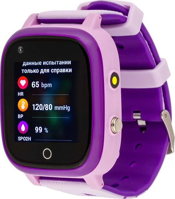Фото - Уцінка - Дитячий годинник AmiGo GO005 4G WIFI Thermometer Purple
