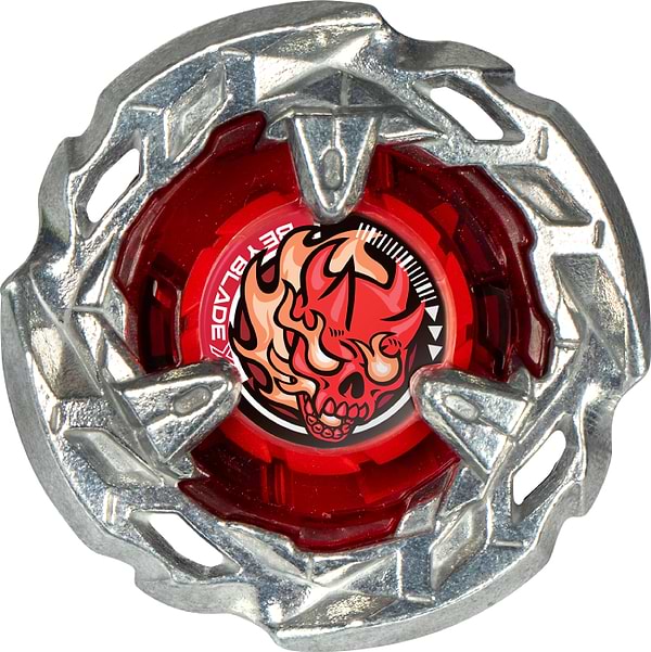 Фото - Дзига Hasbro SCYTHE INCENDIO  з пусковим пристроєм серії "Beyblade X" (G0175_F9583)