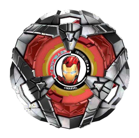 Фото - Набор волчков Hasbro Марвел и пусковое устройство серии "БейБлейд Х" (G0278_G0287)