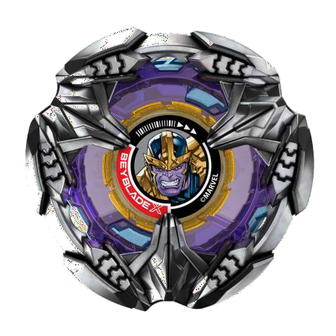 Фото - Набор волчков Hasbro Марвел и пусковое устройство серии "БейБлейд Х" (G0278_G0287)