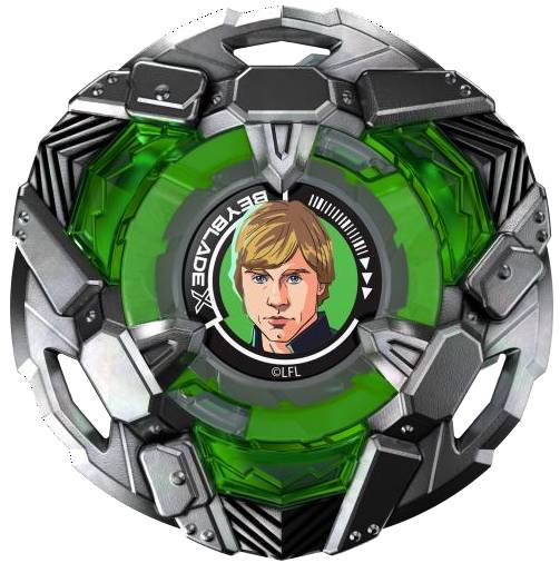 Фото - Набор волчков Hasbro из двух волчков Звездных Войн и пускового устройства серии "БейБлейд Х" (G0279_G0290)