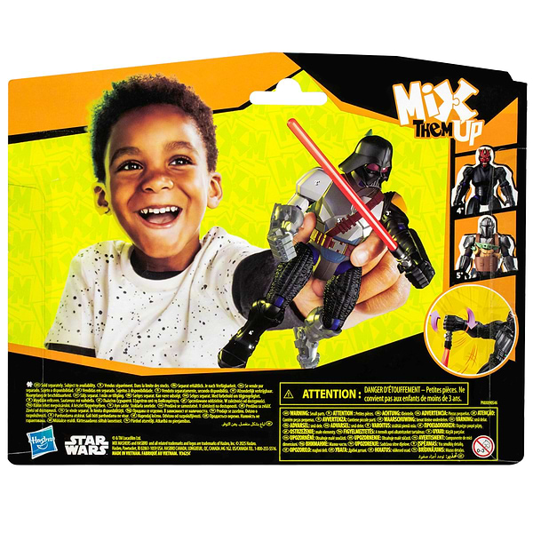 Фото - Колекційна фігурка Hasbro Зоряні війни серії MixMashers SW MIXMASHERS DARTH VADER DLX FIGURE (F9481_G0299)