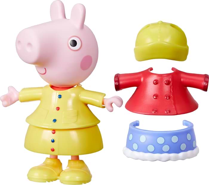 Коллекционные фигурки набор Peppa Pig FIGURINES серии Модное приключение - ОДЕНЬ ПЕППУ (G0331) - Фото 1