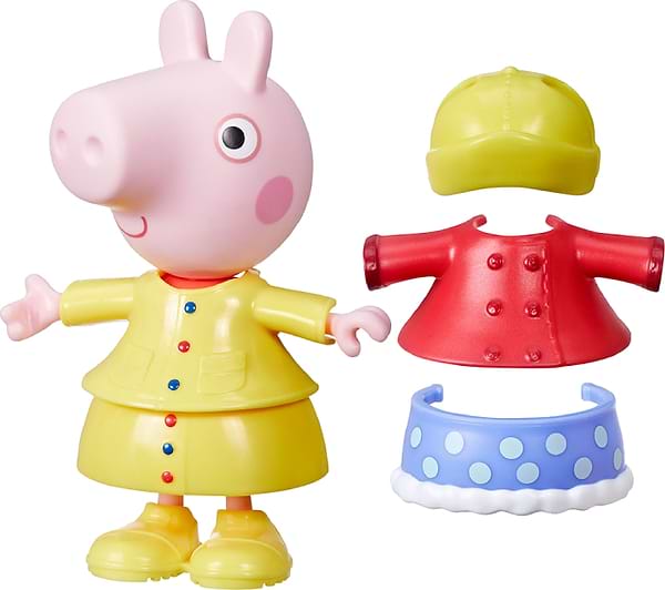Фото - Колекційні фігурки набір Peppa Pig FIGURINES серії Модна пригода - ОДЯГНИ ПЕППУ (G0331)
