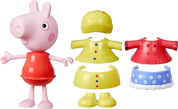 Фото - Колекційні фігурки набір Peppa Pig FIGURINES серії Модна пригода - ОДЯГНИ ПЕППУ (G0331)