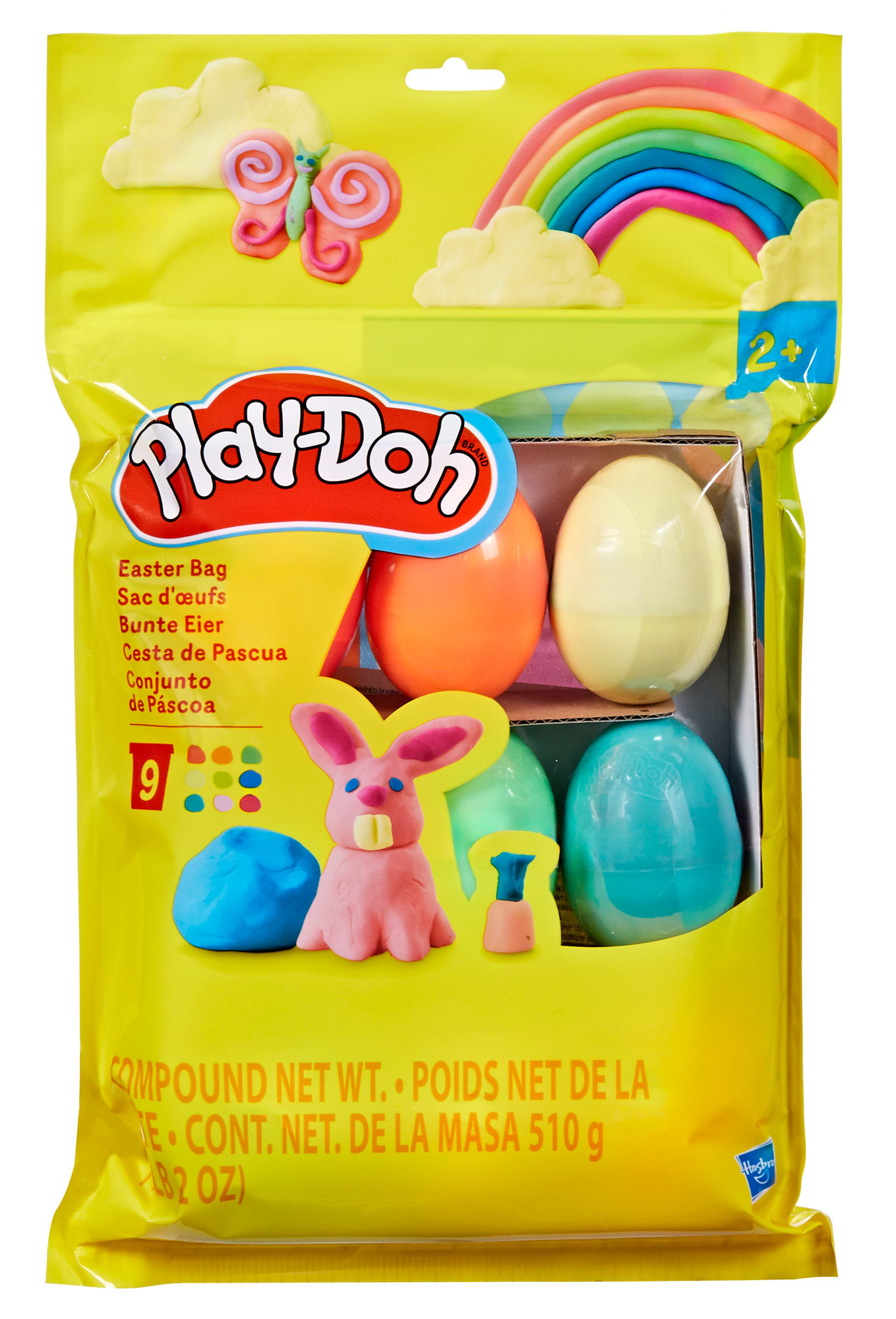 Набори для ліплення Hasbro Play-Doh ''Пасхальний набір'' 9 яєць (G0391)