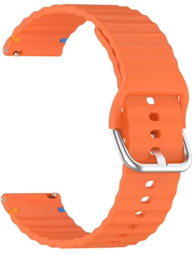 Ремешок для смарт-часов BeCover Ribbed Straight (20mm) for Samsung Galaxy Watch 7 (40/44mm) / 7 FE / 6 / 6 Classic / 5 / 5 Pro / 4 / 4 Classic / Watch 3 (41mm) (714849)