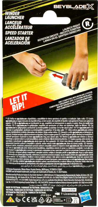 Фото - Набір дзиг Hasbro "Екстремальний бойовий набір"серії "Beyblade X" (F9588)
