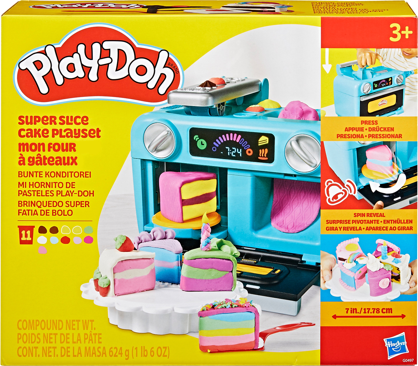 Наборы для лепки Hasbro Супер торт (G0497)