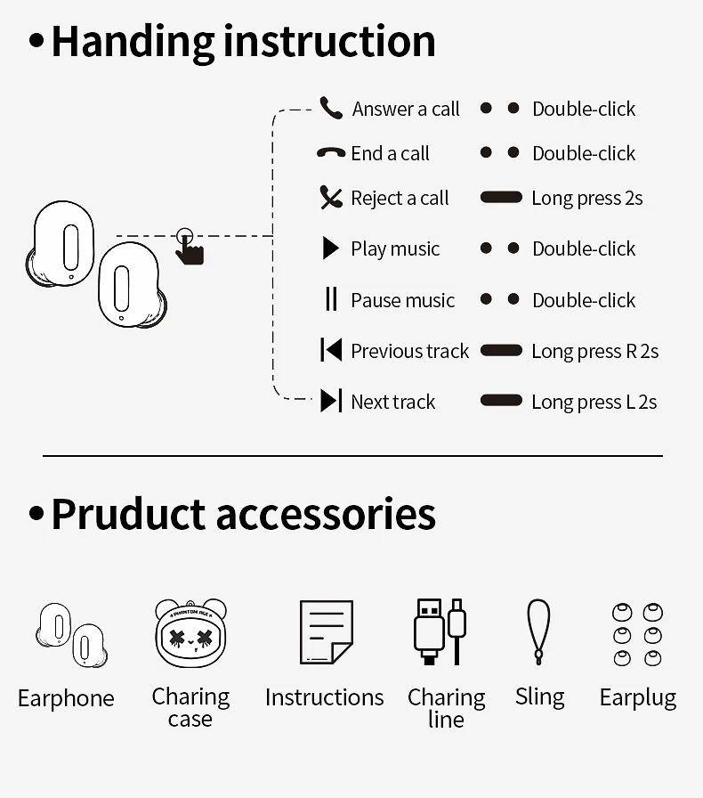Фото - Навушники вкладиші бездротові TWS XOKO G05-face changing Yellow