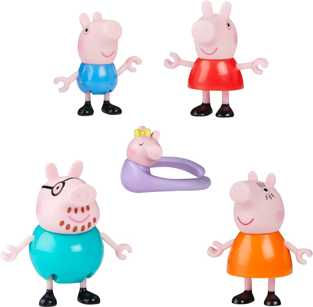 Колекційні фігурки набір Peppa Pig FIGURINES – ВЕЛИКА СІМ'Я ПЕПИ (G0506)