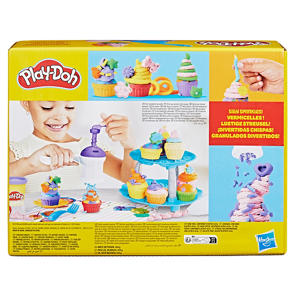 Фото - Набори для ліплення Hasbro Play-Doh Вежа капкейків (G0529)
