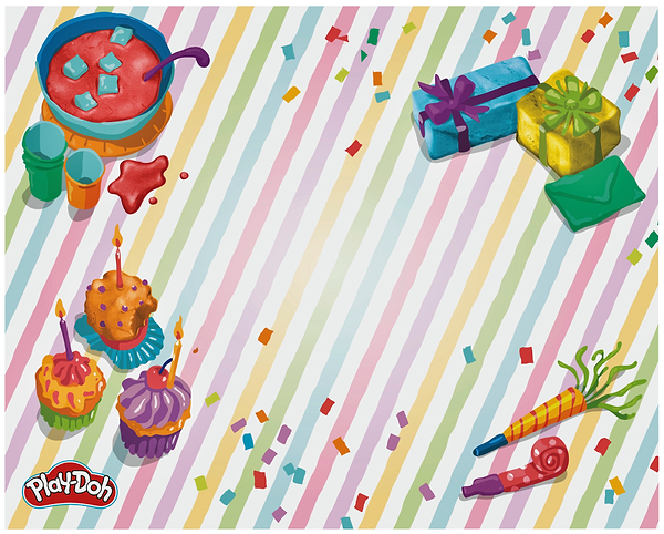 Фото - Набори для ліплення Hasbro Play-Doh Вежа капкейків (G0529)