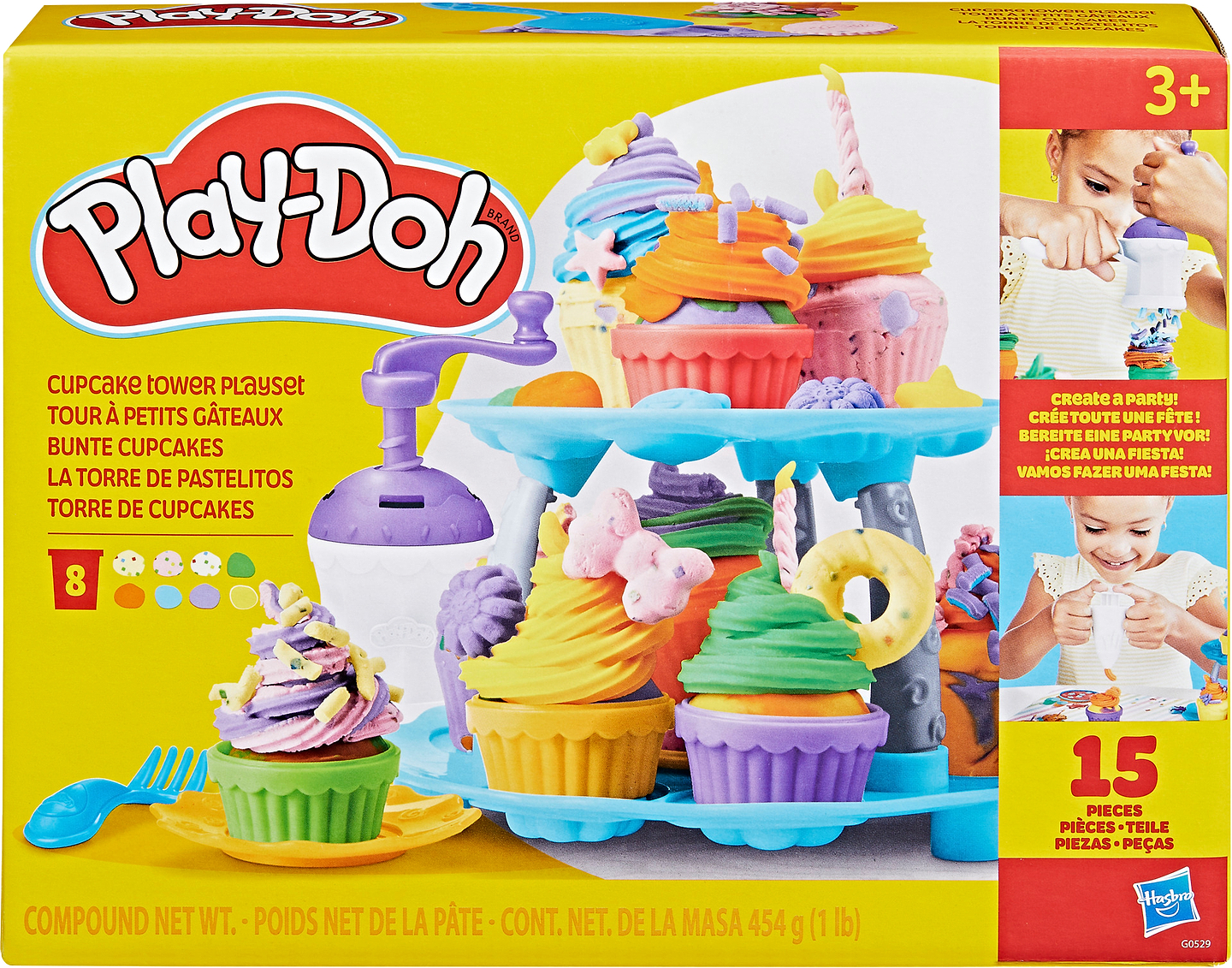 Набори для ліплення Hasbro Play-Doh Вежа капкейків (G0529)