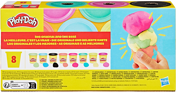 Фото - Расходники Hasbro Play-Doh 8 баночек (G0513_G0692)