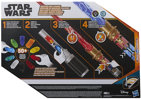 Фото - Меч Hasbro SW световой с кристаллом силы (G0727)