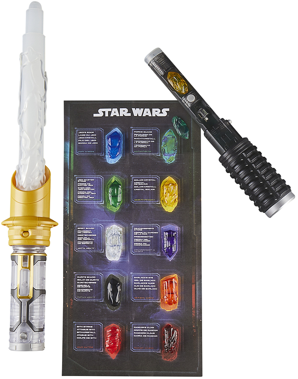 Фото - Меч Hasbro SW световой с кристаллом силы (G0727)