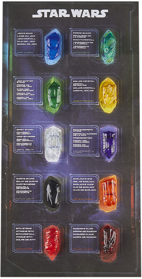 Фото - Меч Hasbro SW световой с кристаллом силы (G0727)