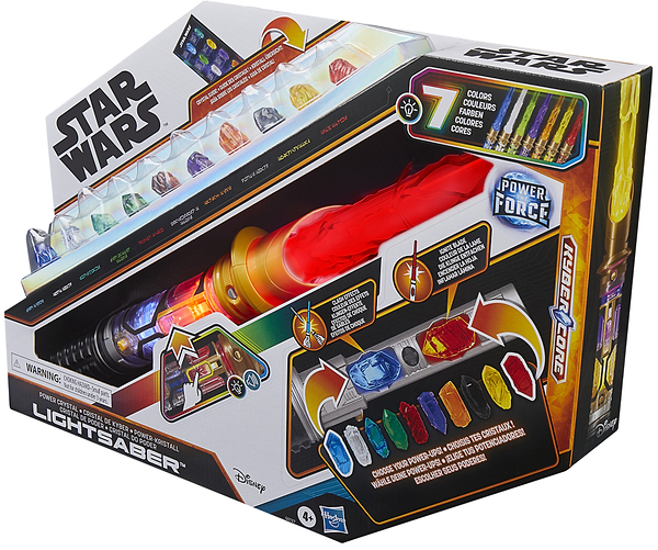 Фото - Меч Hasbro SW световой с кристаллом силы (G0727)