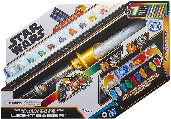 Фото - Меч Hasbro SW световой с кристаллом силы (G0727)