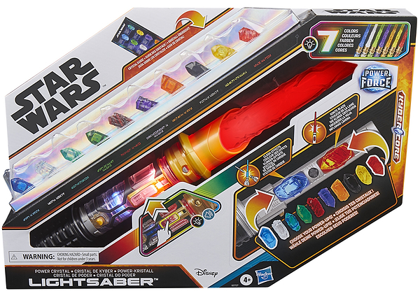 Фото - Меч Hasbro SW световой с кристаллом силы (G0727)