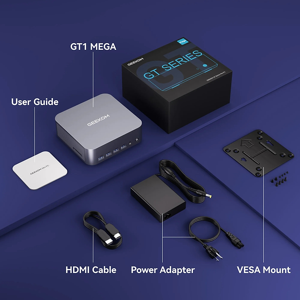Фото - Неттоп GEEKOM GT1 Mega Intel U5-125H (GMGT1Mega-U5-125H-321-EU)