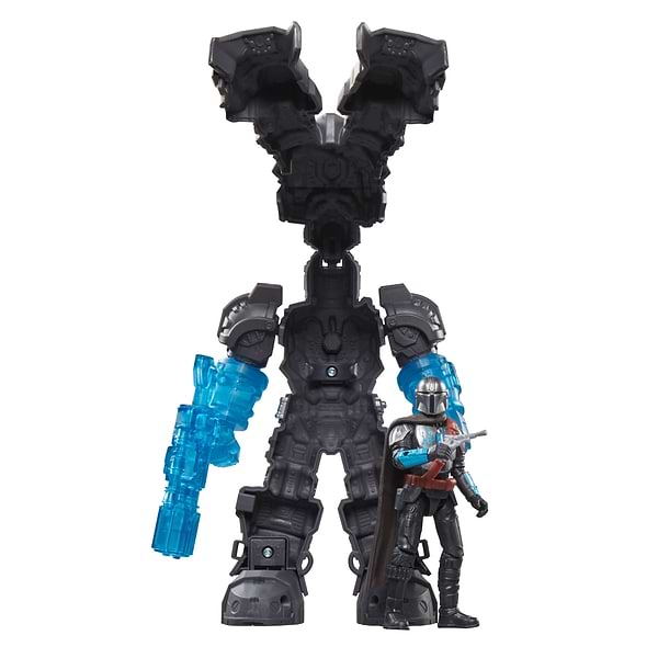 Фото - Колекційна фігурка набір Hasbro Механічні костюми серії Зоряні війни SW EPIC MANDO MECH FORCE SUIT (G0776_G1157)