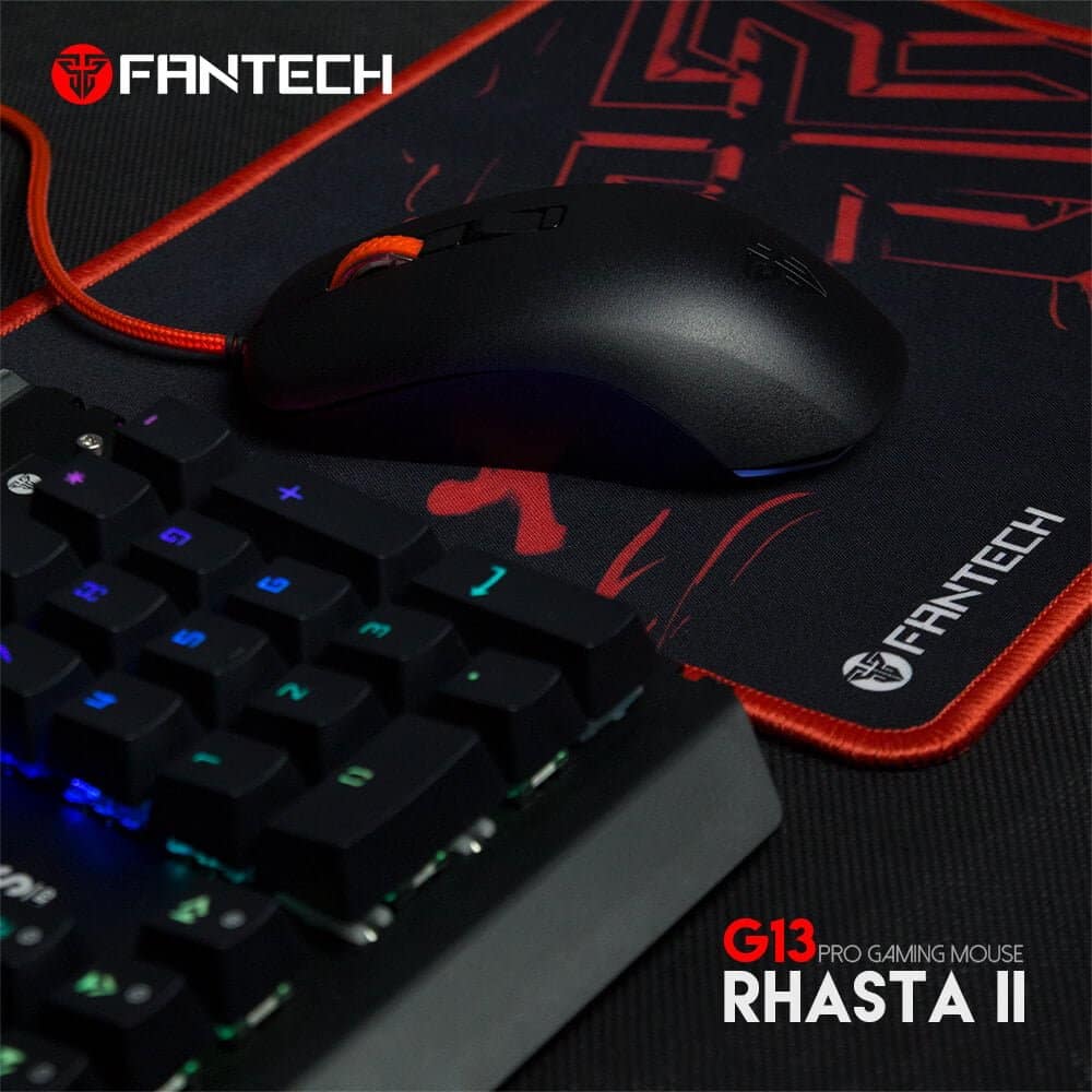 Фото - Мышь проводная игровая Fantech G13 Rhasta II USB Black (16645)