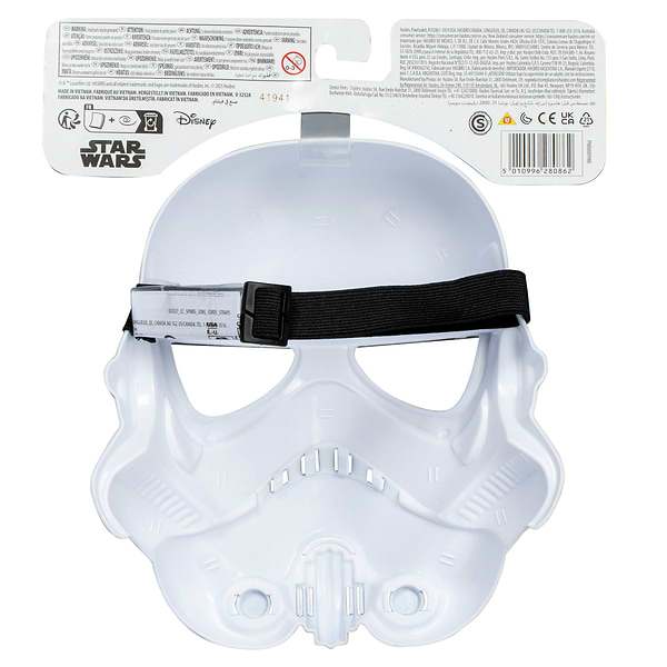 Фото - Маска карнавальна Hasbro Зоряні війни G1431 SW RP BASIC MASK STORMTROOPER (G0756_G1431)