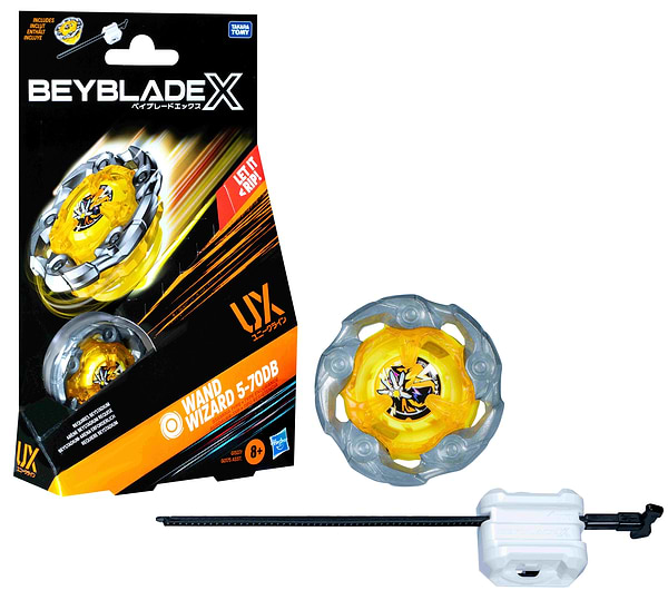 Фото - Волчок Hasbro ELMHURST с пусковым устройством серии "Beyblade X" (G0175_G1537)