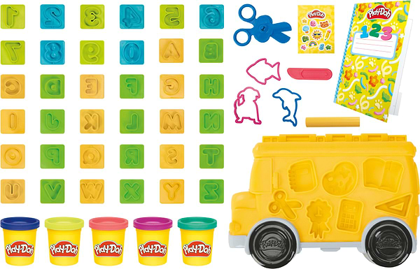 Фото - Набори для ліплення Hasbro Play Doh Веселий шкільний день (G1641)