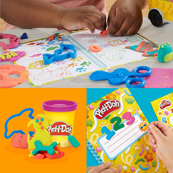 Фото - Набори для ліплення Hasbro Play Doh Веселий шкільний день (G1641)