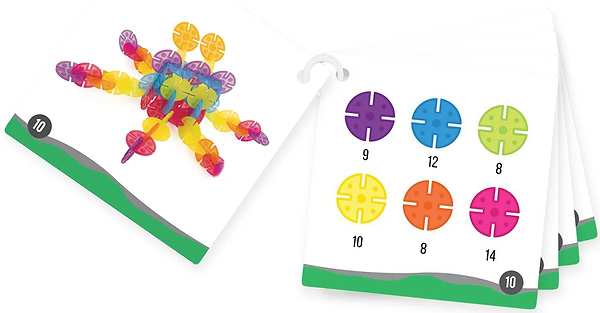 Фото - Пластиковий конструктор Guidecraft Interlox Discs Диски, 96 деталей (G16834)