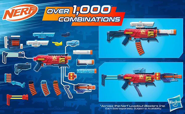 Фото - Бластер многозарядный Hasbro Nerf Loadout Shadowspeed Recon (G1759)