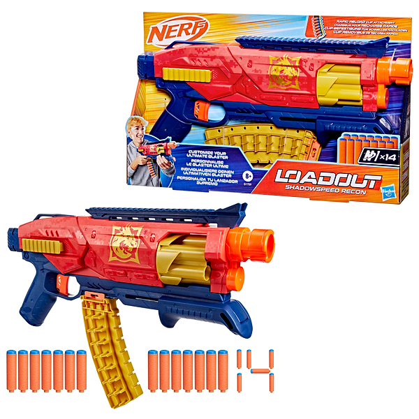 Фото - Бластер многозарядный Hasbro Nerf Loadout Shadowspeed Recon (G1759)
