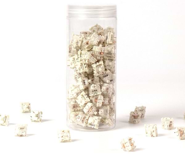 Фото - Набір перемикачів для клавіатури Keychron Gateron G Pro White,Two-Stage Spring 110 шт. (G17_KEYCHRON) Фото - Набір перемикачів для клавіатури Keychron Gateron G Pro White,Two-Stage Spring 110 шт. (G17_KEYCHRON)