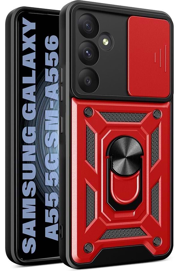 Фото - Чохол для смартфону BeCover Military for Samsung Galaxy A55 5G SM-A556 Red (711021)