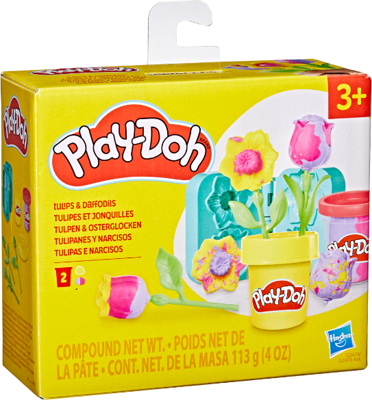 Фото - Наборы для лепки Hasbro Play-Doh Маленькие цветы (G2476_G2478)