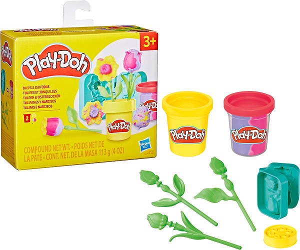 Фото - Наборы для лепки Hasbro Play-Doh Маленькие цветы (G2476_G2478)