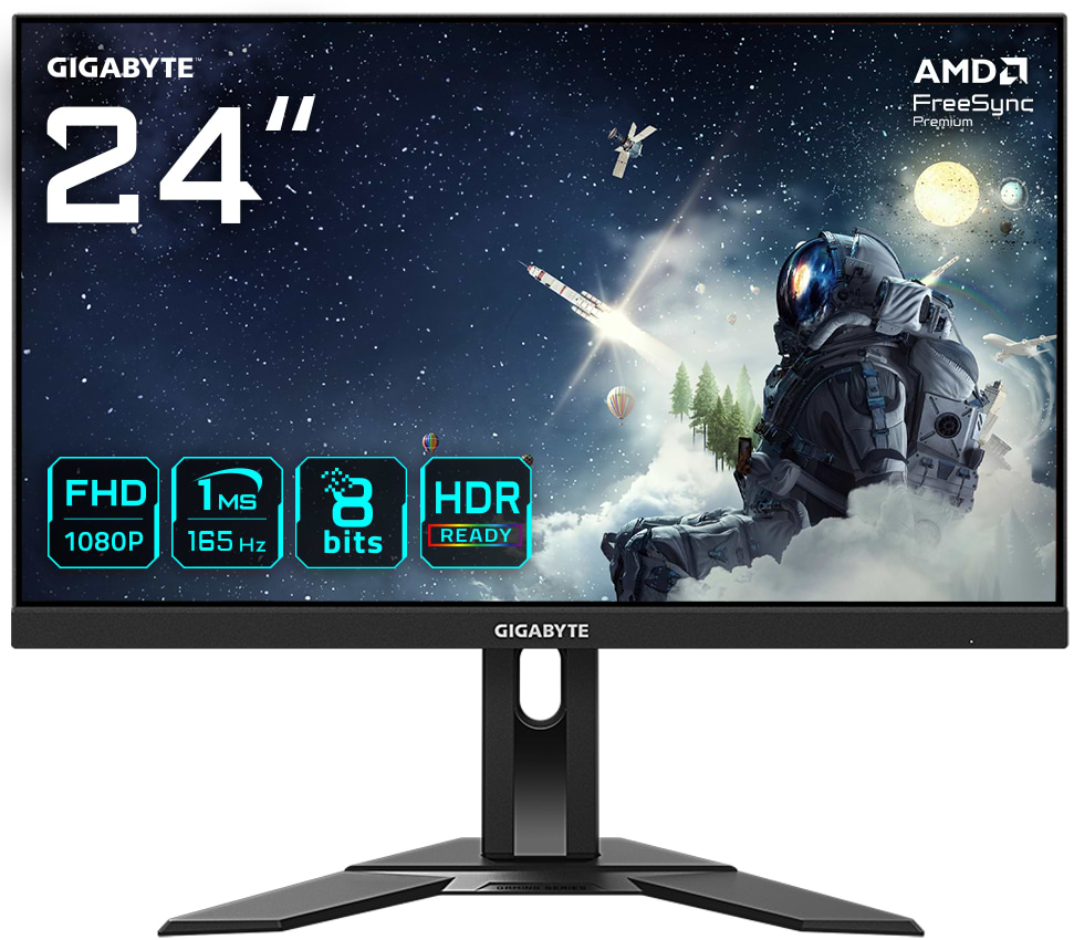 Монітор ігровий Gigabyte G24F 2 Gaming - Фото 1