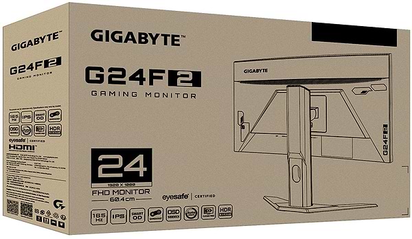 Фото - Уцінка - Монітор ігровий Gigabyte G24F 2 Gaming