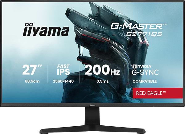 Фото - Монитор игровой IIYAMA G2771QS-B1 Фото - Монитор игровой IIYAMA G2771QS-B1