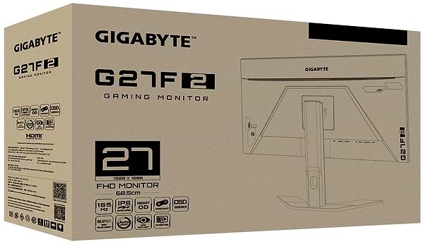 Фото - Монітор ігровий Gigabyte G27F 2 Gaming