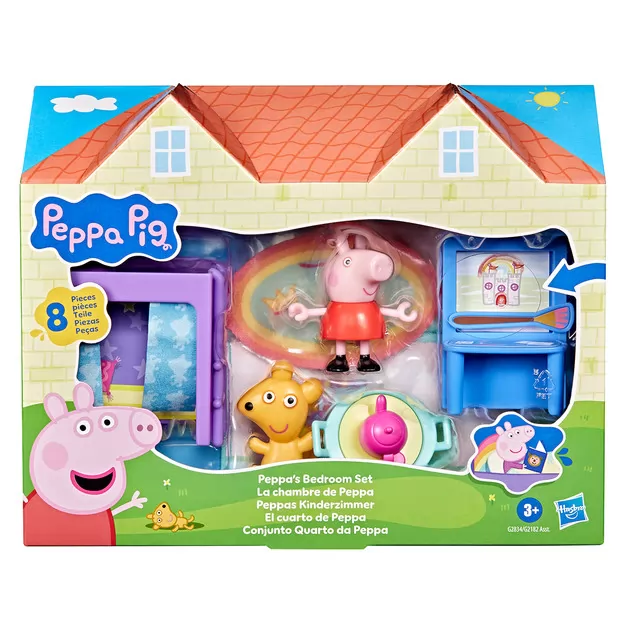 Набір ігрових фігурок Peppa Pig FIGURINES серії Кімнати – КІМНАТА ПЕППИ (G2834)