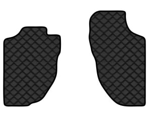 Коврики из экокожи в салон авто передние EVAtech ECO для Frontera (B) 5-doors Opel 1998-2004 2 поколение SUV EU OL22044AG2BBB