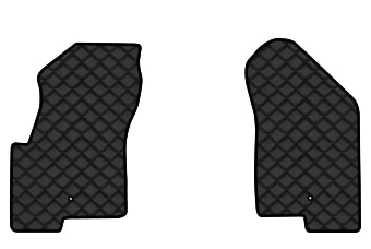 Коврики из экокожи в салон авто передние EVAtech ECO для Patriot (MK74) Restyling Jeep 2011-2016 1 поколение SUV USA (JP1761AG2LA2BBB)