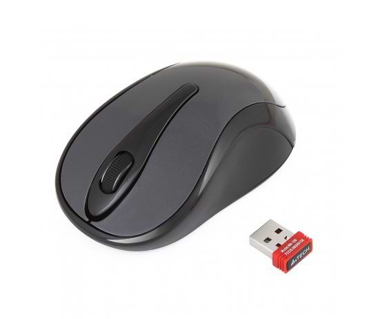 Фото - Миша бездротова A4tech G3-280A Grey